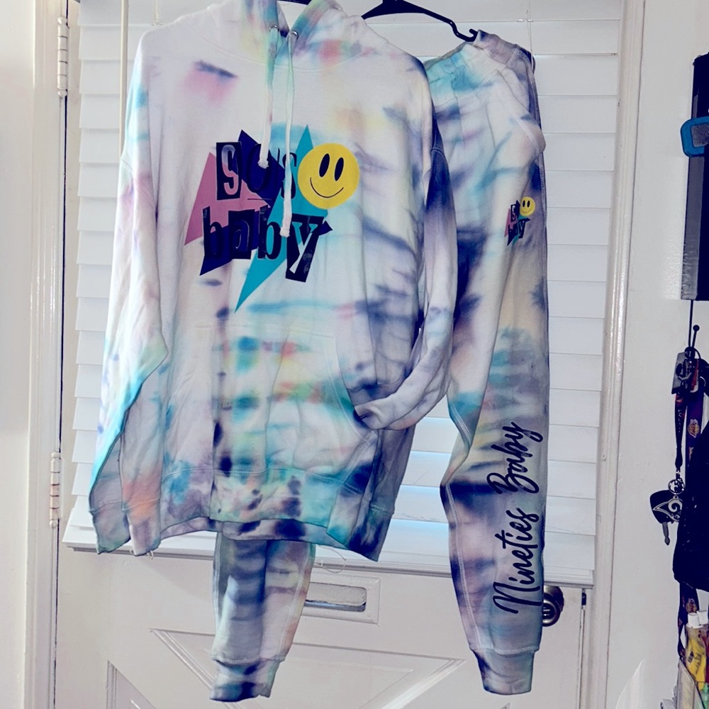 Custom Two Piece Sweat Suit (Nwot) - image 1